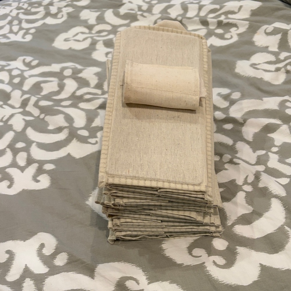 Beige Fabric Storage Organizer I accept offers